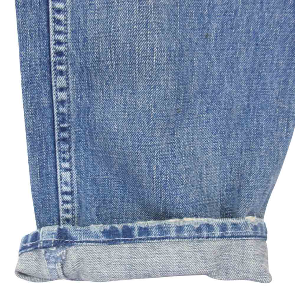 ROAR ロアー 11FRP-01A 二丁拳銃刺繍 ダメージ加工 デニム パンツ インディゴブルー系 2【中古】