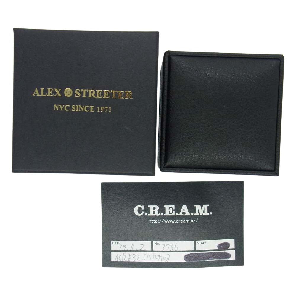ALEX STREETER アレックスストリーター 販売証明カード付属 NEW ANGEL HEART ニュー エンジェルハート パウダーバルティック シルバー系 14号【中古】