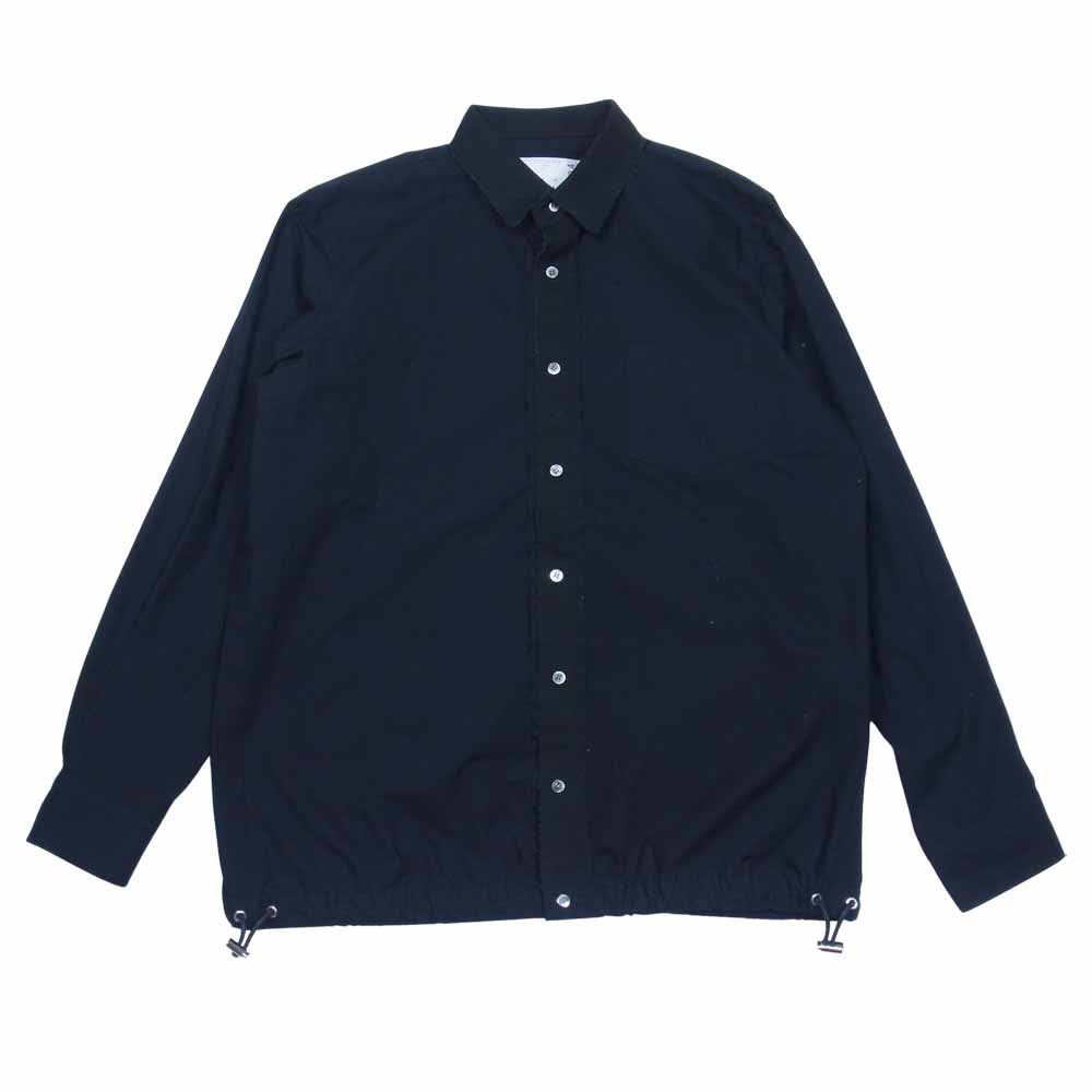 Sacai サカイ 21SS 21-02494M Cotton Poplin Shirt コットン ポプリン