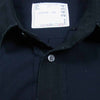 Sacai サカイ 21SS 21-02494M Cotton Poplin Shirt コットン ポプリン シャツ ダークネイビー系 4【中古】