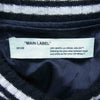 OFF-WHITE オフホワイト OMEA057F17015017 DIAG BRUSHED VARSITY ウール スタジャン ブラック系 M【中古】