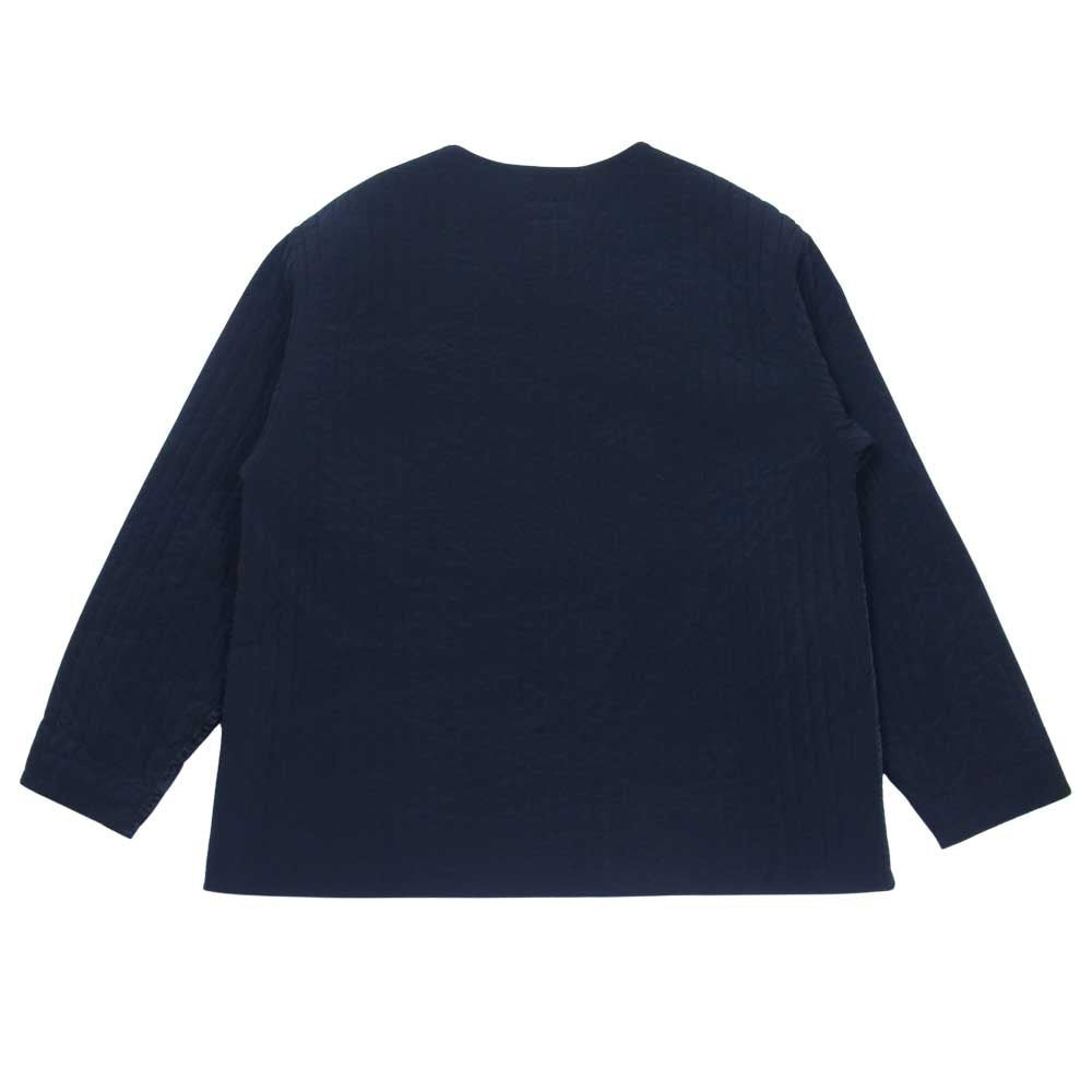 PORTER CLASSIC ポータークラシック 20AW SUPER NYLON STRETCH JACKET 製品染め ナイロン ストレッチ キルティング ジャケット ダークネイビー系 4【中古】