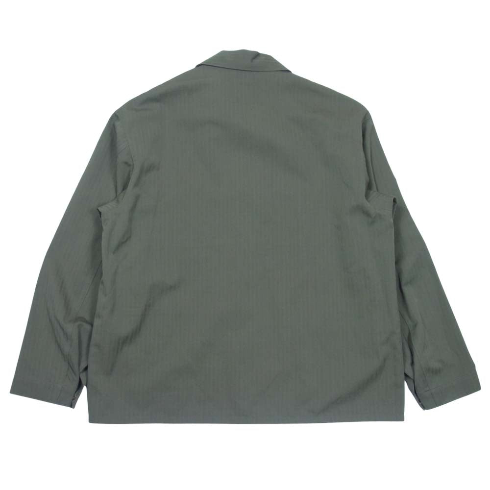 VISVIM ビズビム 21AW 0121205013018 BAKER COVERALL ベイカー カバーオール ジャケット モスグリーン系 4【美品】【中古】