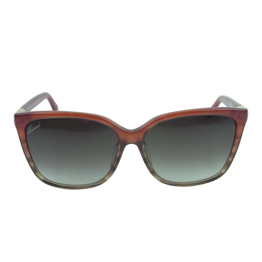 GUCCI グッチ GG3522/F/S SQ2JS サングラス イタリア製 レッド系 58□14 - 140【中古】