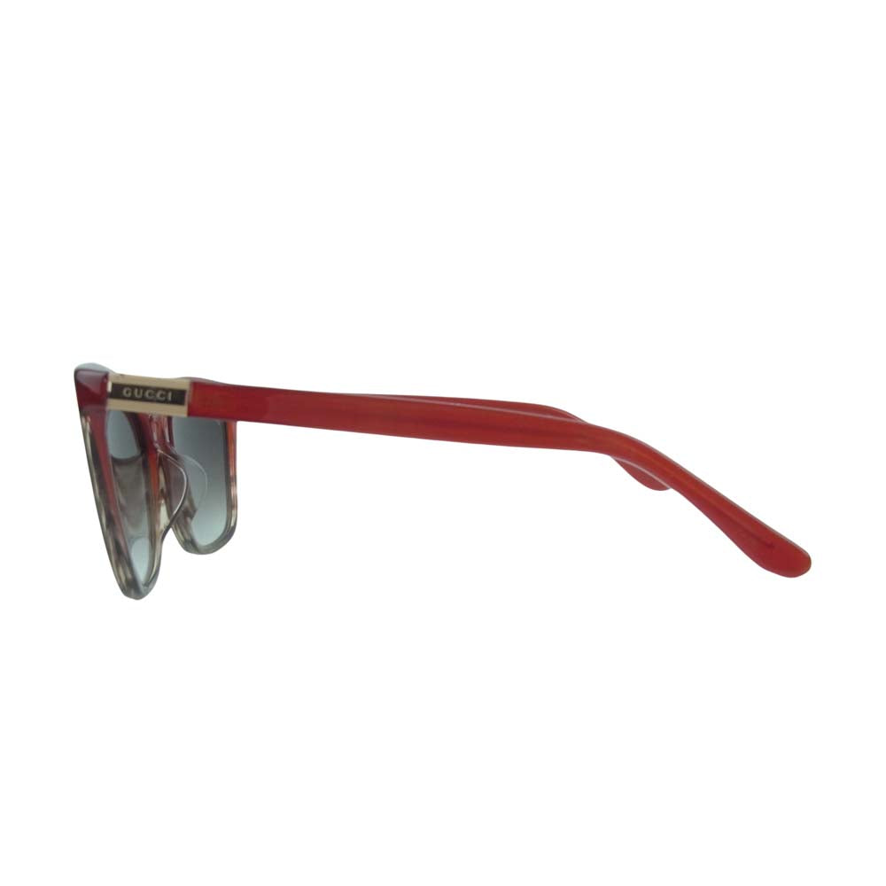 GUCCI グッチ GG3522/F/S SQ2JS サングラス イタリア製 レッド系 58□14 - 140【中古】