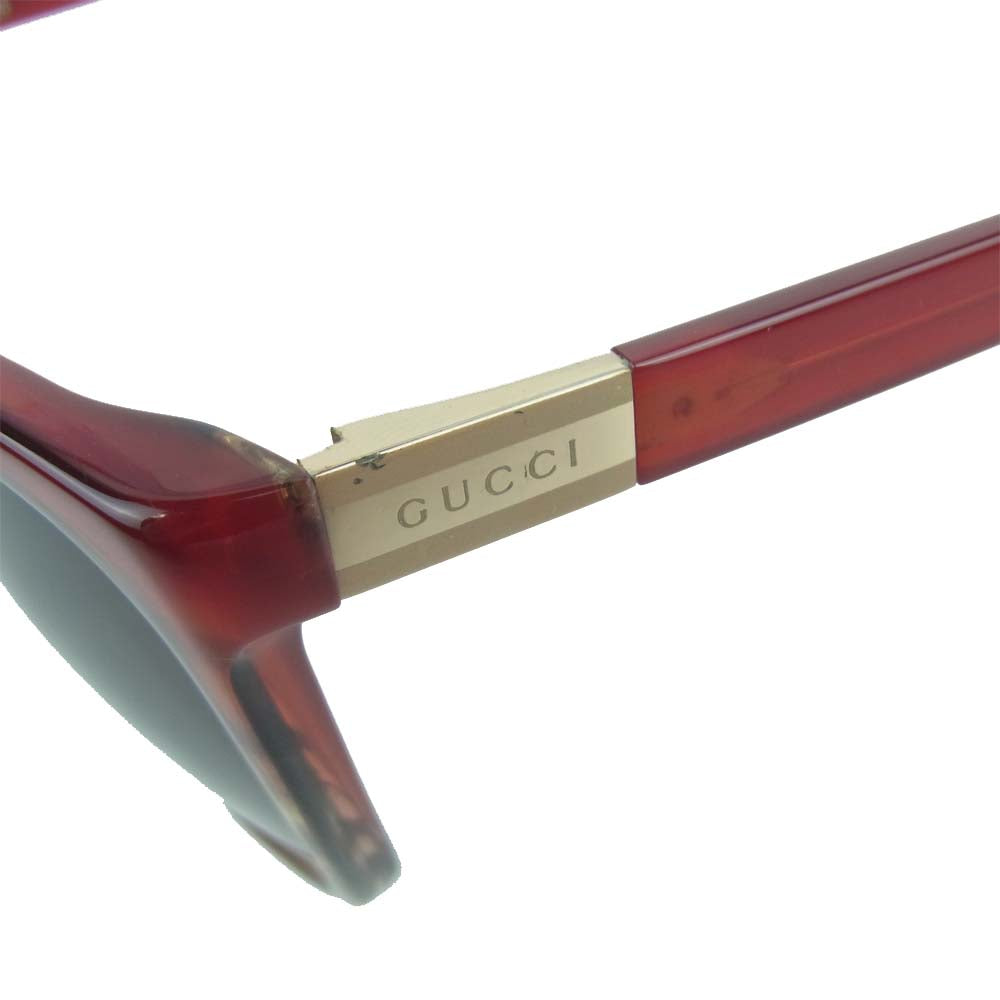 GUCCI グッチ GG3522/F/S SQ2JS サングラス イタリア製 レッド系 58□14 - 140【中古】