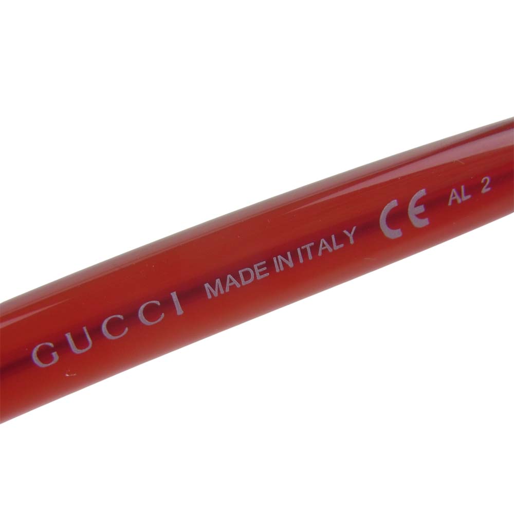 GUCCI グッチ GG3522/F/S SQ2JS サングラス イタリア製 レッド系 58□14 - 140【中古】