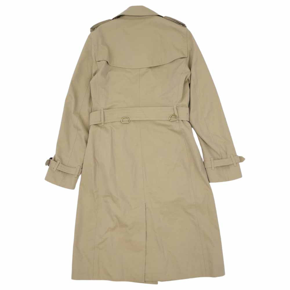 BURBERRY バーバリー 国内正規品 4006905 GBBURLIMCAS THE KENSINGTON ケンジントン 裏地チェック トレンチ ベージュ系 38【中古】