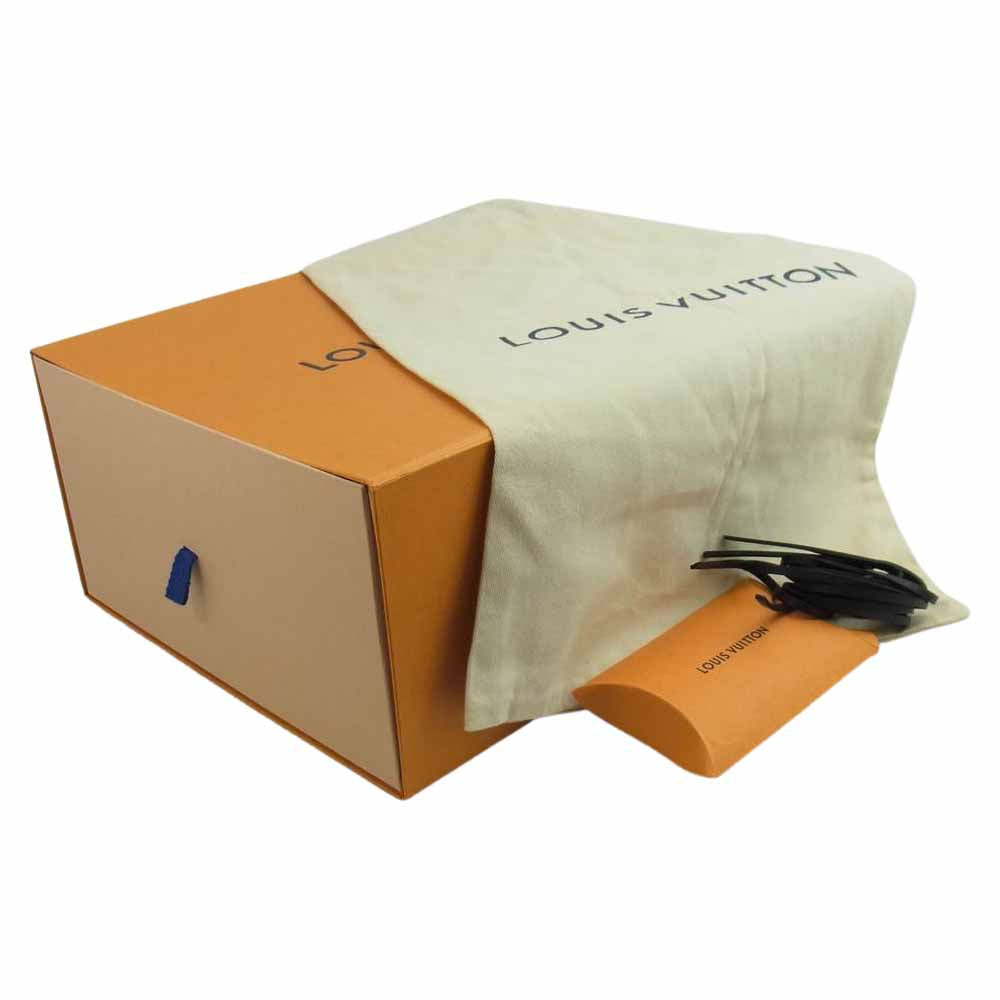 LOUIS VUITTON ルイ・ヴィトン 1A2Y7W スタートレイル ライン アンクル ブーツ ブラウン系 ブラック系 37【中古】