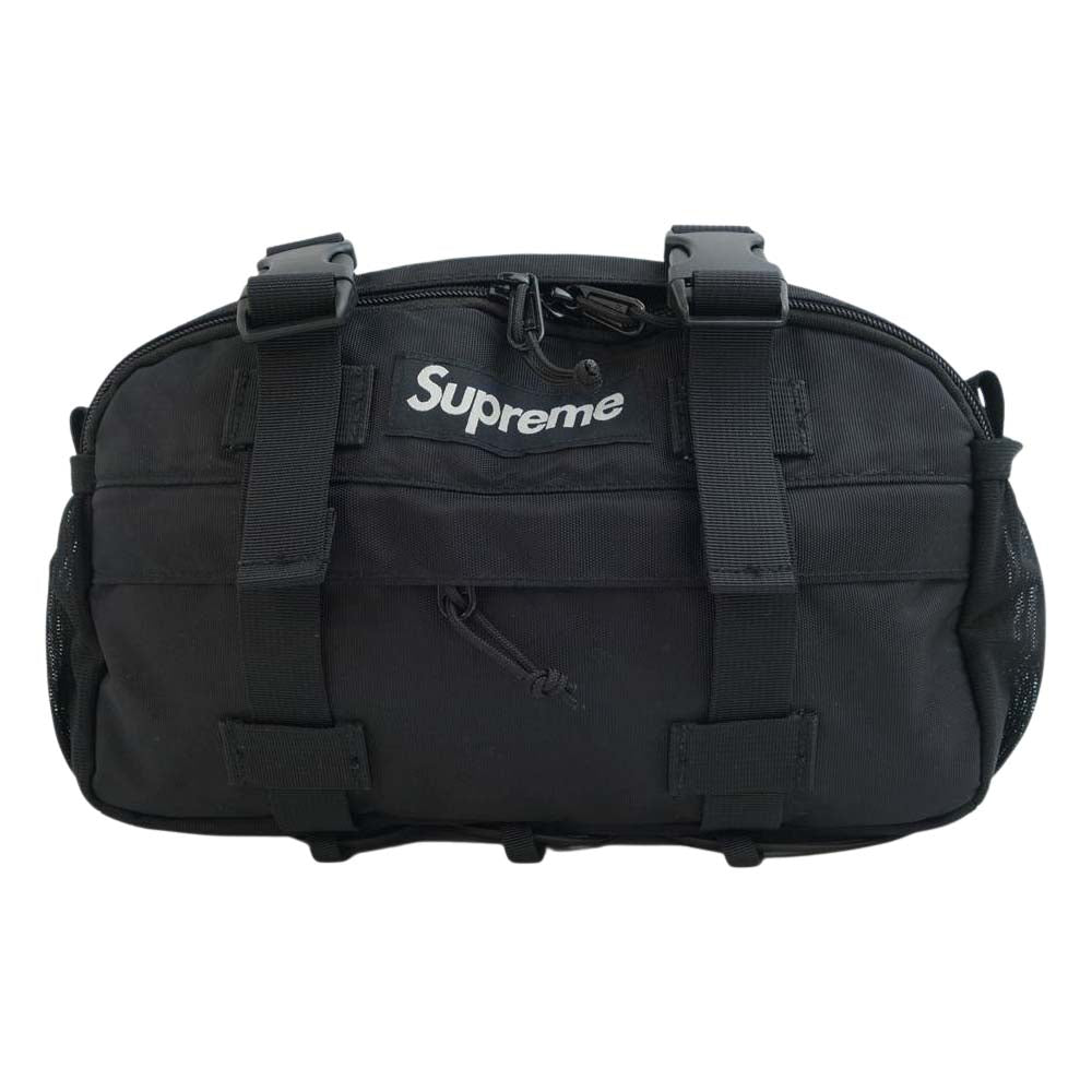 Supreme シュプリーム 19AW Waist Bag ウエストバッグ ボディバッグ ブラック系【中古】