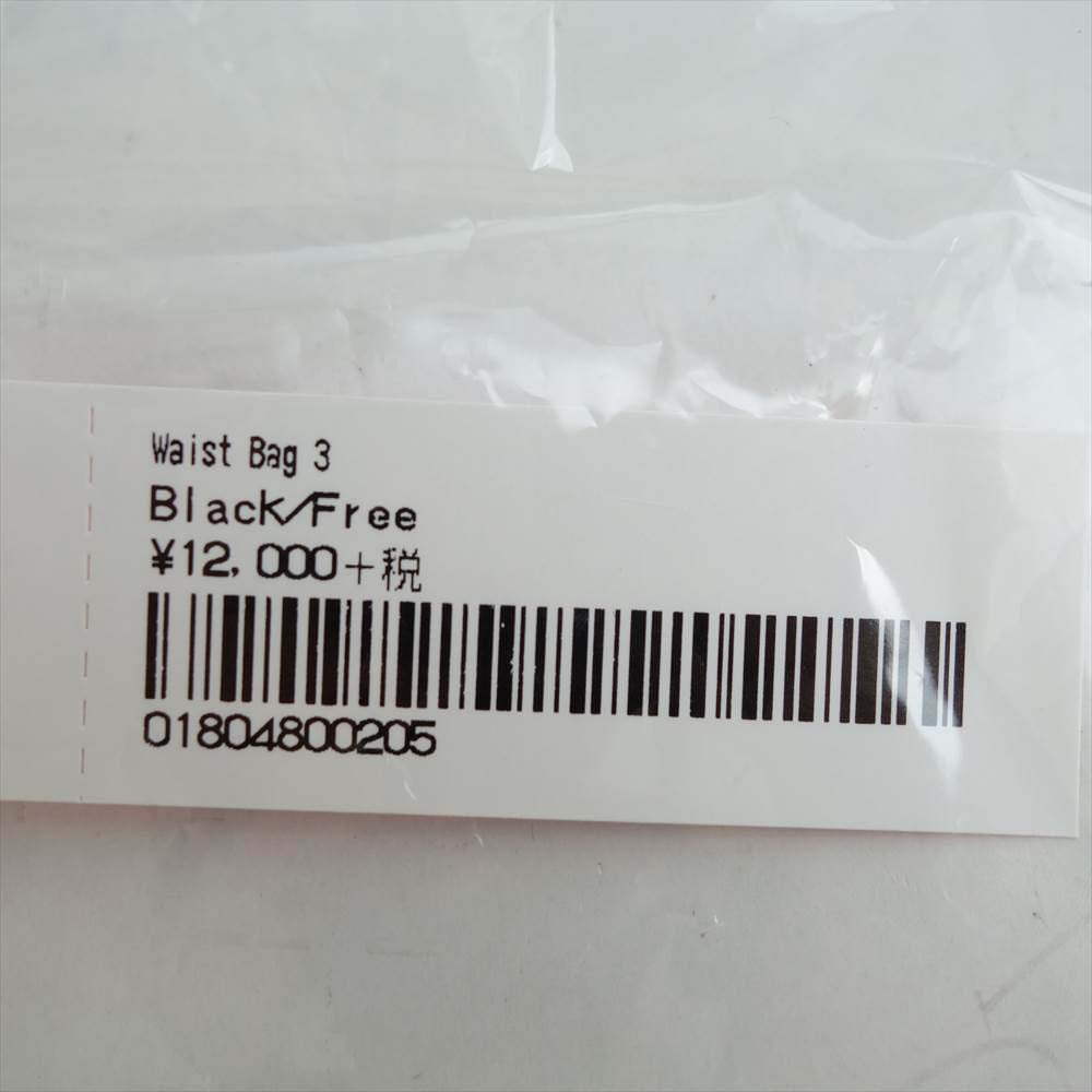 Supreme シュプリーム 19AW Waist Bag ウエストバッグ ボディバッグ ブラック系【中古】