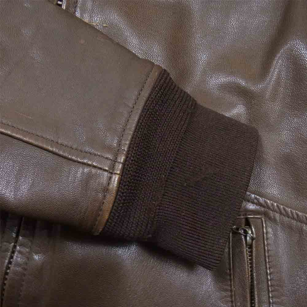 DOARAT ドゥアラット LEATHER JACKET レザー ジャケット ブラウン系 M【中古】