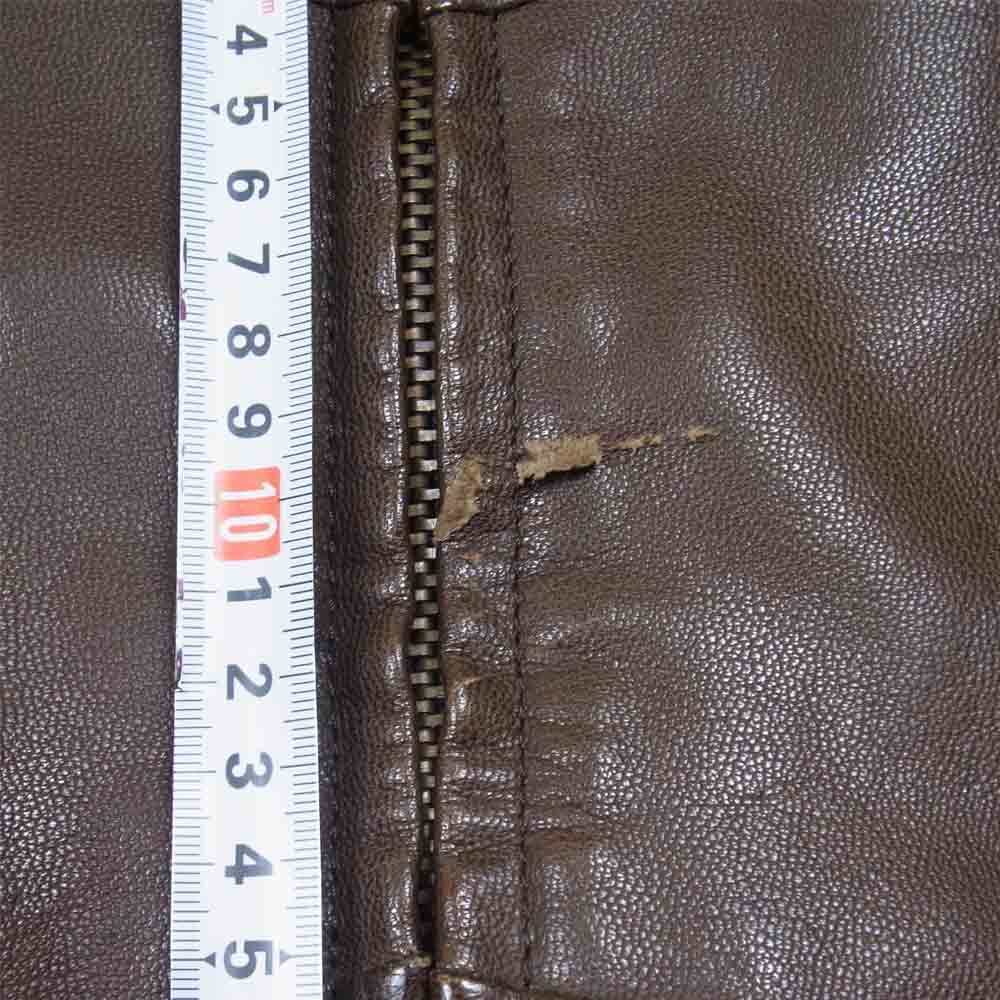 DOARAT ドゥアラット LEATHER JACKET レザー ジャケット ブラウン系 M【中古】