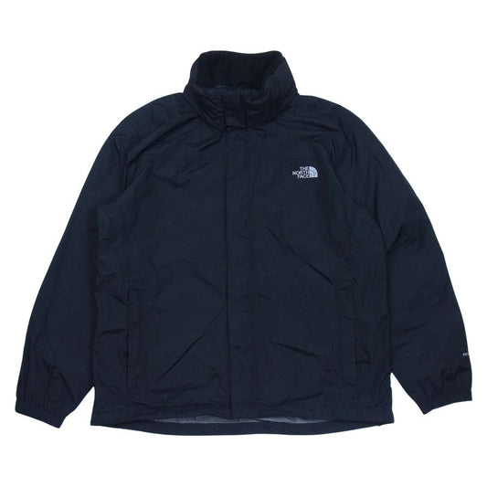 THE NORTH FACE ノースフェイス 海外モデル HYVENT ナイロン ジップ ジャケット ブラック系 L【中古】