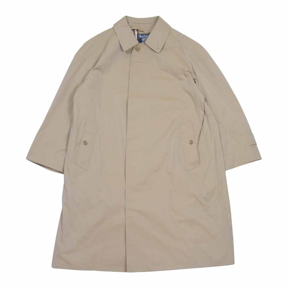 BURBERRY バーバリー Burberry's バーバリーズ 英国製 裏地チェック ステンカラー コート ベージュ系 表記無し【中古】