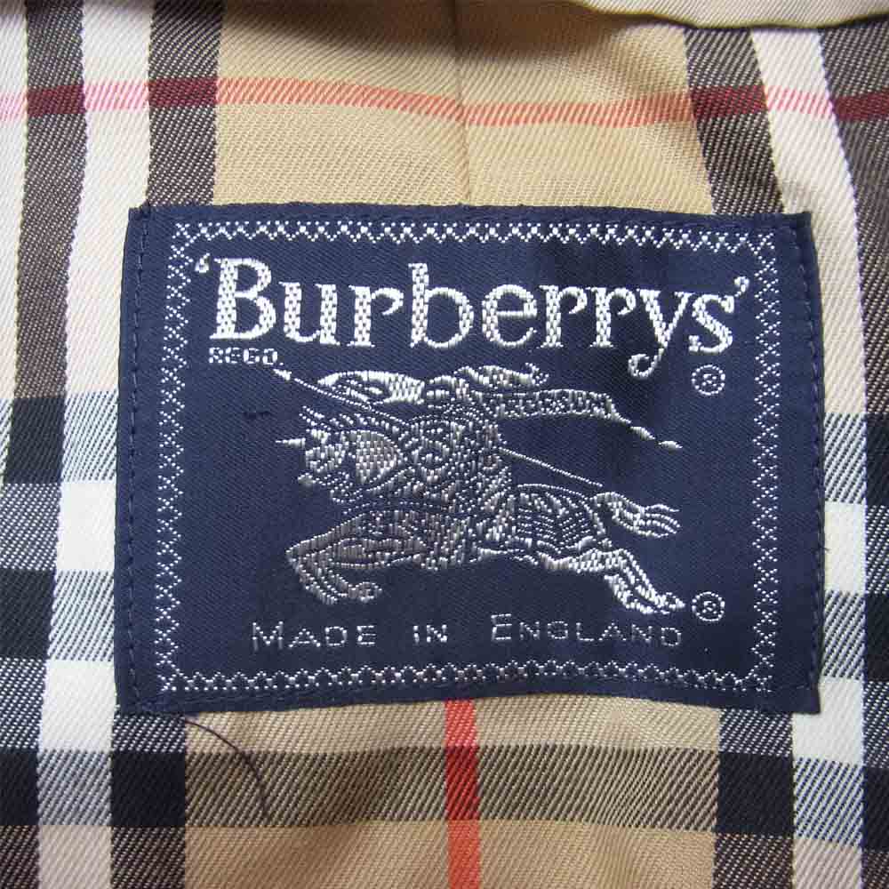 BURBERRY バーバリー Burberry's バーバリーズ 英国製 裏地チェック ステンカラー コート ベージュ系 表記無し【中古】