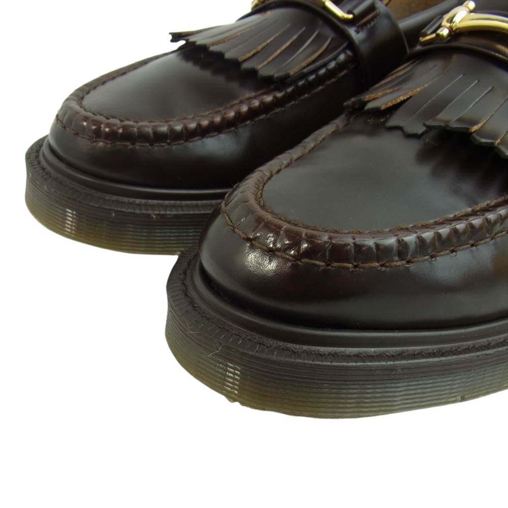 ローク 626DKT POLISHED LEATHER ガラスレザー ビットローファー ダークブラウン ダークブラウン系 26.0cm【美品】【中古】