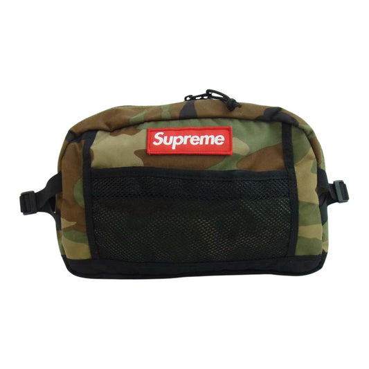 Supreme シュプリーム 15AW Contour Hip Bag ヒップバッグ ウエストポーチ カモフラ マルチカラー系【中古】