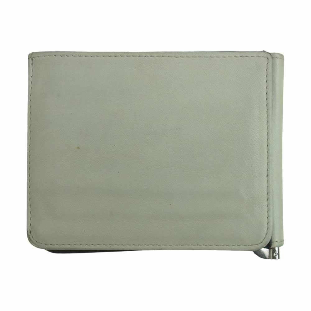MAISON MARGIELA メゾンマルジェラ マネークリップ コンパクトウォレット グレー系【中古】