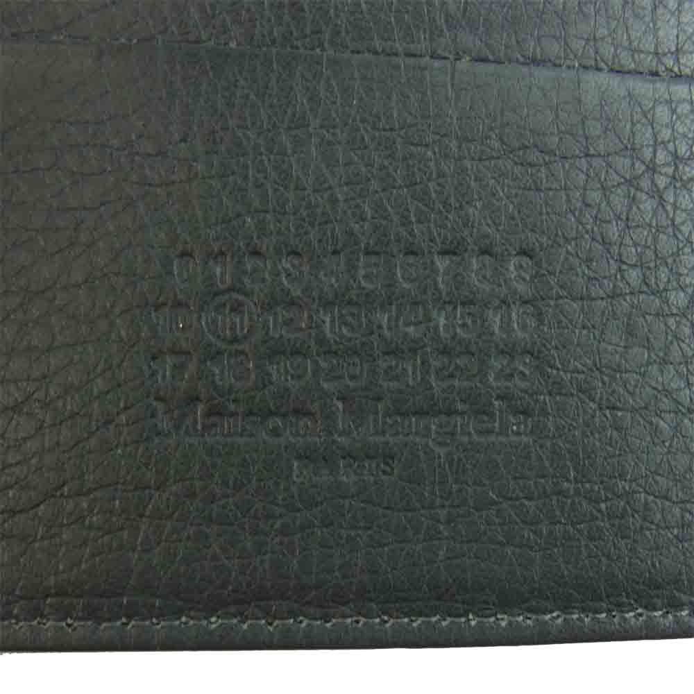MAISON MARGIELA メゾンマルジェラ マネークリップ コンパクトウォレット グレー系【中古】