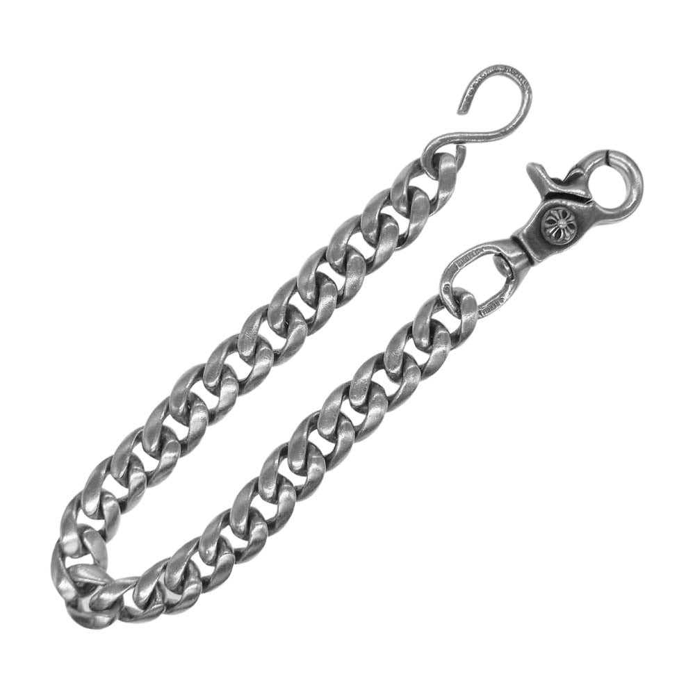 CHROME HEARTS クロムハーツ（原本無） CLASSIC SHORT 1クリップ ショート クラシック ウォレットチェーン シルバー系【中古】