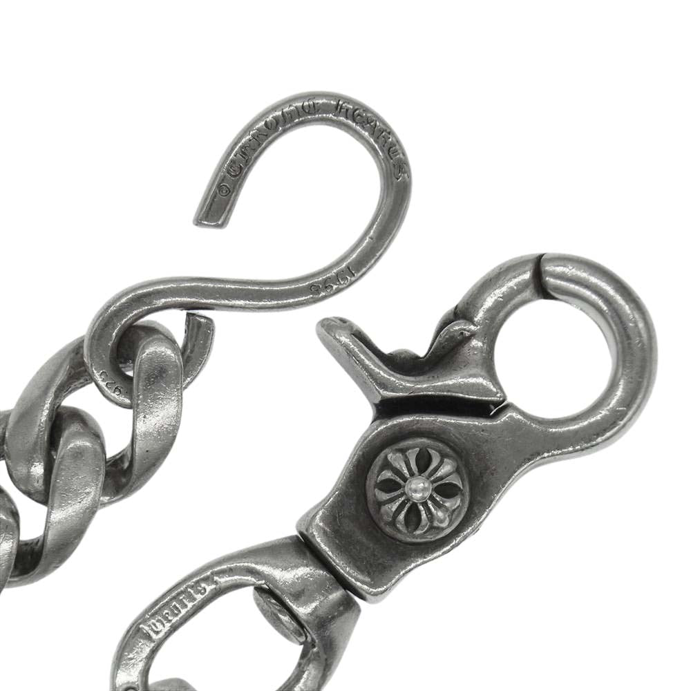 CHROME HEARTS クロムハーツ（原本無） CLASSIC SHORT 1クリップ ショート クラシック ウォレットチェーン シルバー系【中古】
