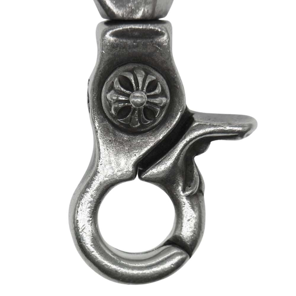 CHROME HEARTS クロムハーツ（原本無） CLASSIC SHORT 1クリップ ショート クラシック ウォレットチェーン シルバー系【中古】