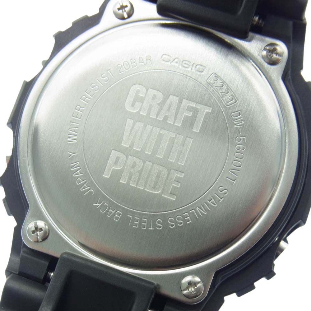 ネイバーフッド G-SHOCK ジーショック DW-5600VT NHGS 腕時計 ブラック系【美品】【中古】