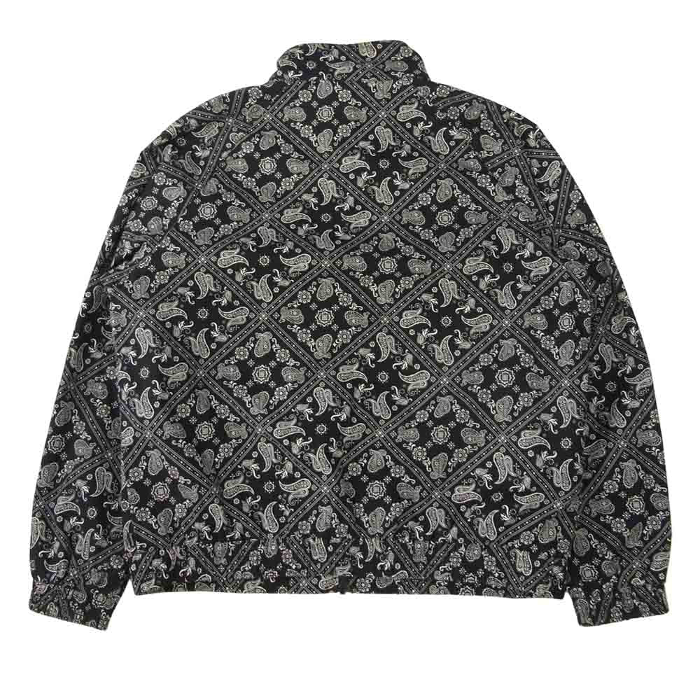Supreme シュプリーム BANDANA TRACK JACKET バンダナ トラック ジップアップ ジャケット ブラック系 L【中古】