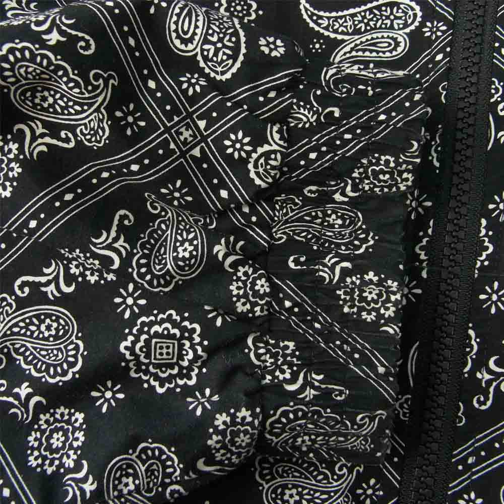Supreme シュプリーム BANDANA TRACK JACKET バンダナ トラック ジップアップ ジャケット ブラック系 L【中古】