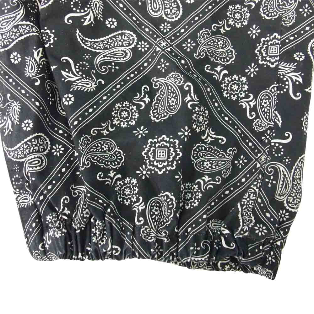 Supreme シュプリーム 18SS Bandana Track Pant バンダナ トラック パンツ ブラック系 S【中古】