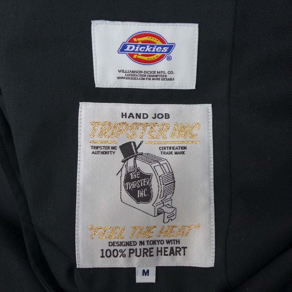 Dickies ディッキーズ TRIPSTER BEAMS 194M10BM01 194M40BM01 トリップスター ビームス セットアップ ブラック系 M【美品】【中古】