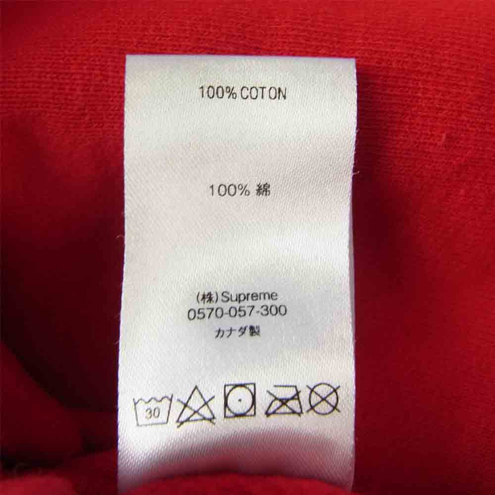 Supreme シュプリーム Bandana Box Logo Hooded Sweatshirt バンダナ ボックスロゴ パーカー レッド系 M【中古】