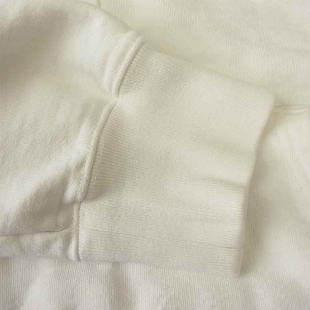 Supreme シュプリーム 18AW COMME DES GARCONS SHIRT Hooded Sweatshirt コムデギャルソン シャツ スプリットボックスロゴ パーカー ホワイト系 M【中古】