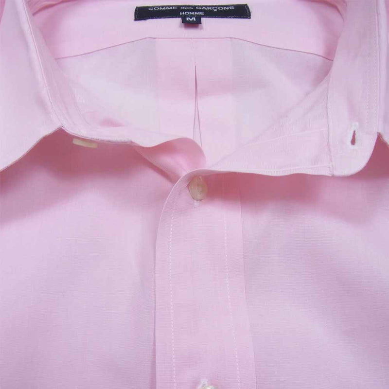 COMME des GARCONS コムデギャルソン INDIVIDUALIZED SHIRTS インディヴィジュアライズドシャツ ピンク系 M【中古】