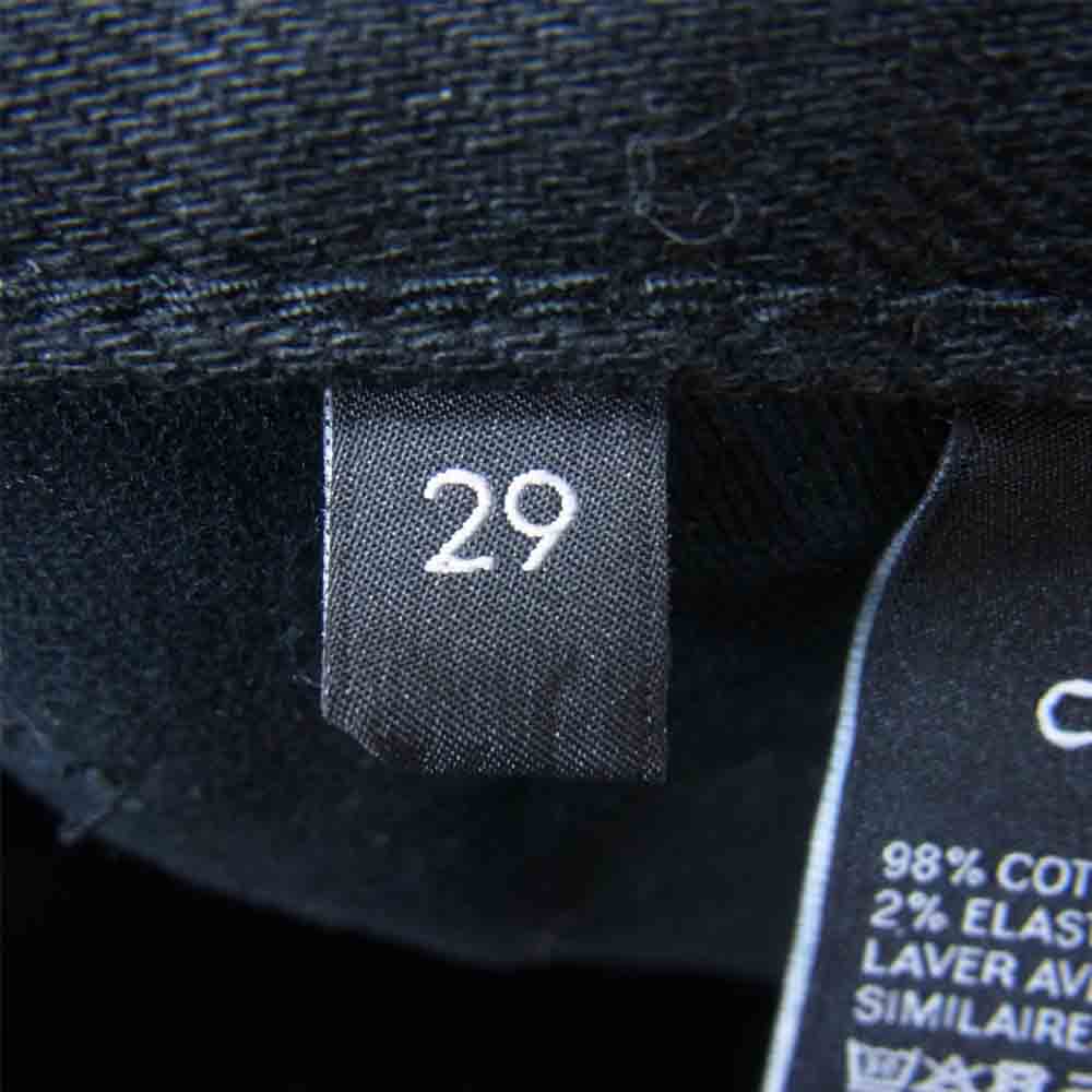 CELINE セリーヌ SK_003 ストレッチ スキニー デニムパンツ ブラック系 29【中古】
