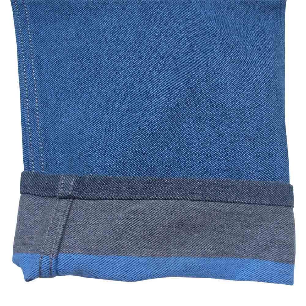 LOUIS VUITTON ルイ・ヴィトン 1A3KUC 国内正規品 カラーボックス サークルロゴ デニム パンツ インディゴブルー系 28【中古】