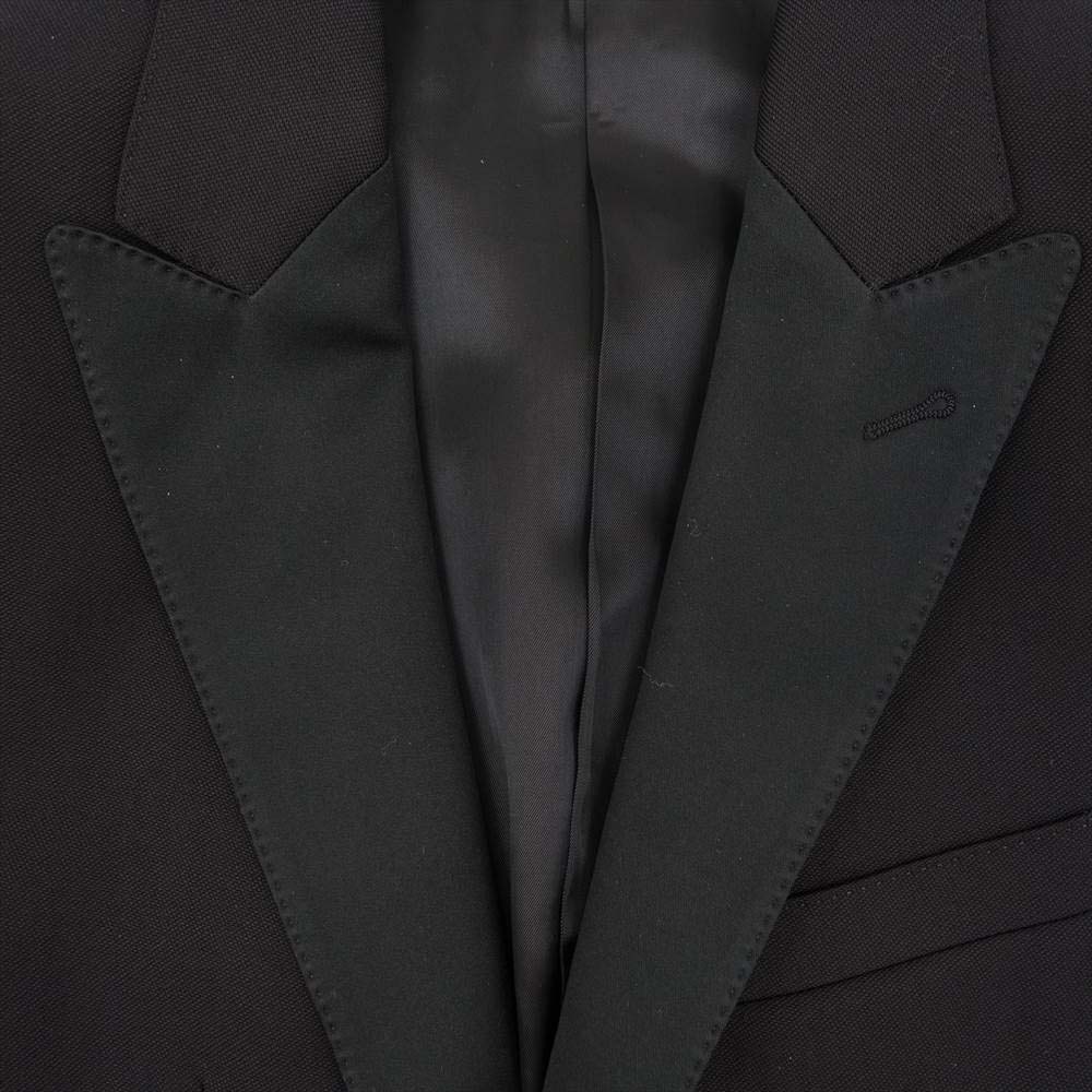 CELINE セリーヌ エディ期 セリーヌジャパンタグ 2V043120D 19AW クロップド タキシード ジャケット ブラック系 46【中古】