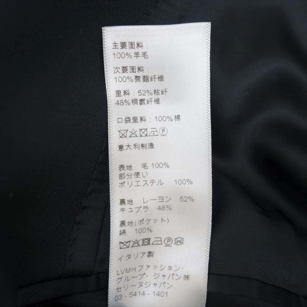 CELINE セリーヌ エディ期 セリーヌジャパンタグ 2V043120D 19AW クロップド タキシード ジャケット ブラック系 46【中古】
