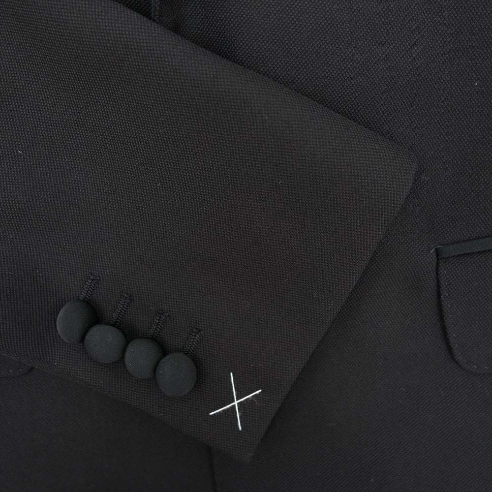 CELINE セリーヌ エディ期 セリーヌジャパンタグ 2V043120D 19AW クロップド タキシード ジャケット ブラック系 46【中古】