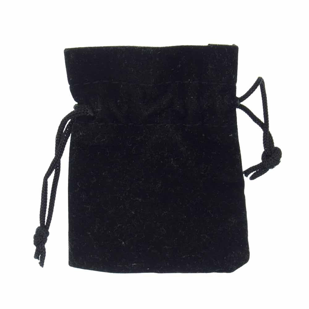 CHROME HEARTS クロムハーツ（原本有） ベイビーファット クロス 両面サファイア チャーム シルバー系【中古】