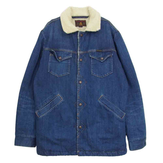 HYSTERIC GLAMOUR ヒステリックグラマー 02183AC07 ボア デニム ランチジャケット インディゴブルー系 M【中古】