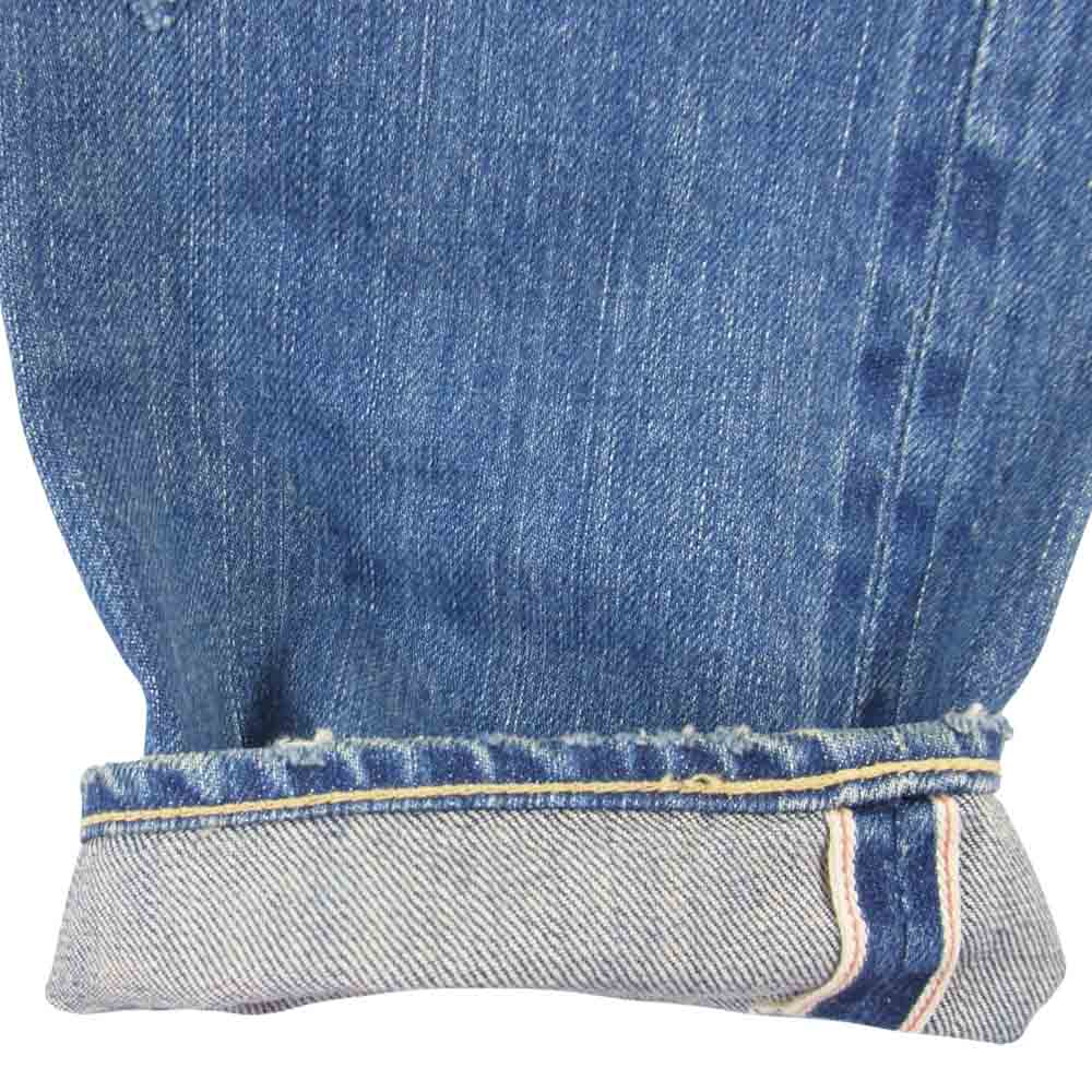 HYSTERIC GLAMOUR ヒステリックグラマー 0243AP17 SP加工 小窓 リメイク セルビッチ ダメージ デニム インディゴブルー系 29【中古】
