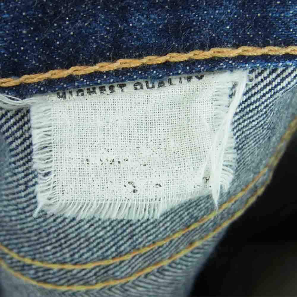 SUGAR CANE シュガーケーン 321 デニム パンツ インディゴブルー系 W33 L34【中古】