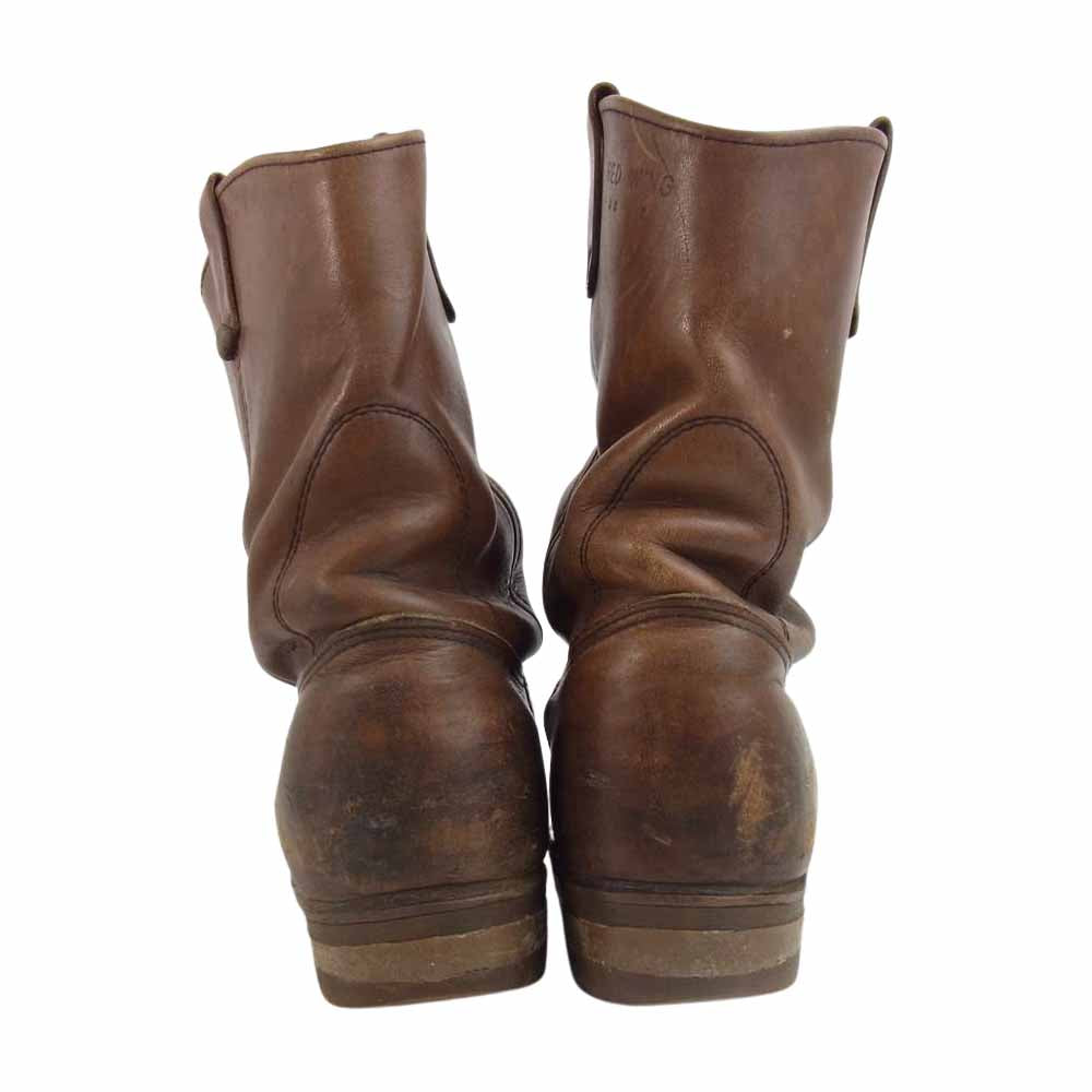RED WING レッドウィング 縦羽タグ ペコス ブーツ ブラウン系 12【中古】