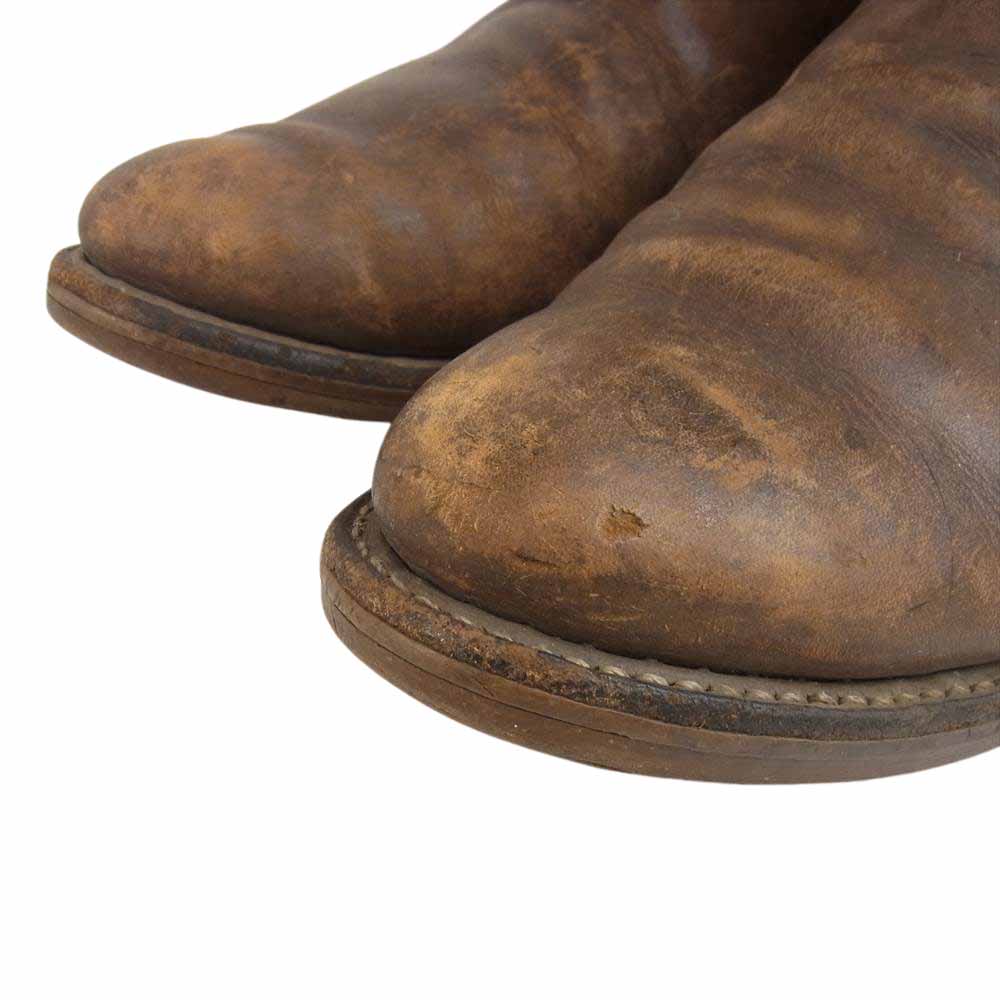RED WING レッドウィング 縦羽タグ ペコス ブーツ ブラウン系 12【中古】