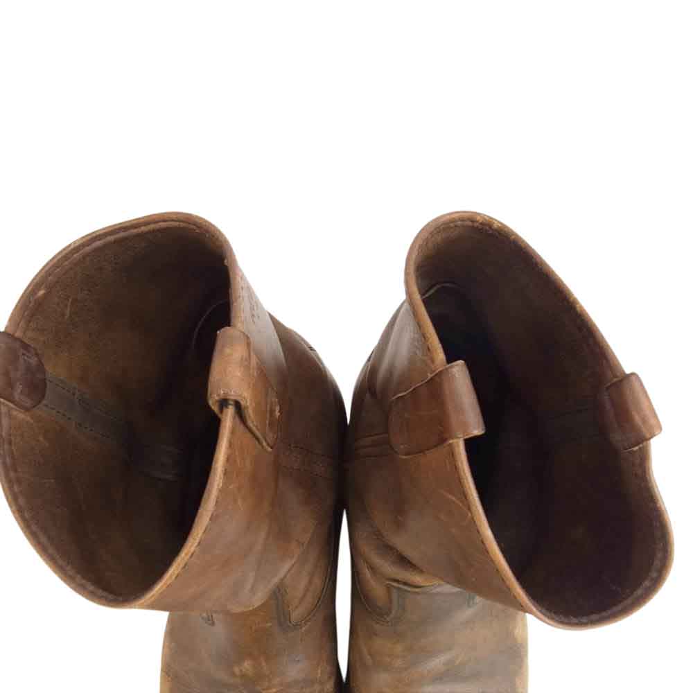 RED WING レッドウィング 縦羽タグ ペコス ブーツ ブラウン系 12【中古】