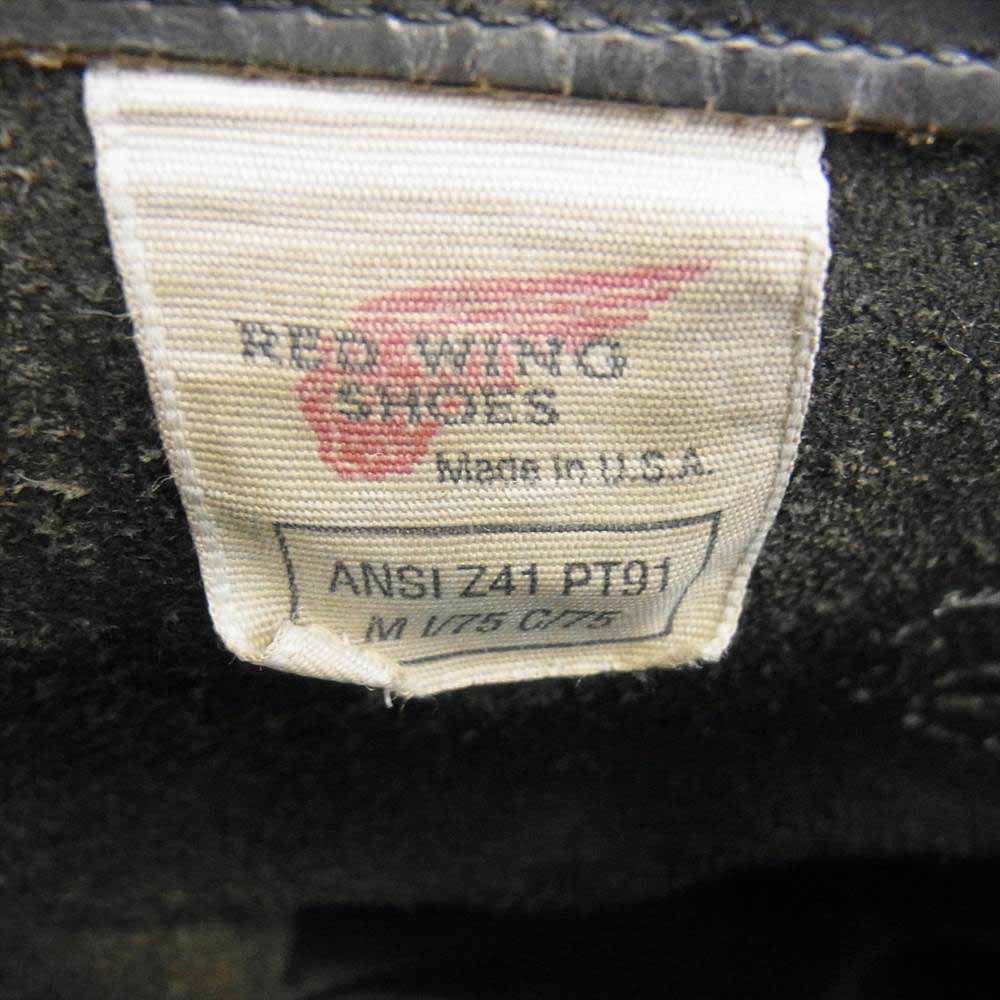 RED WING レッドウィング PT91 2268 エンジニア ブーツ ブラック系 11D【中古】