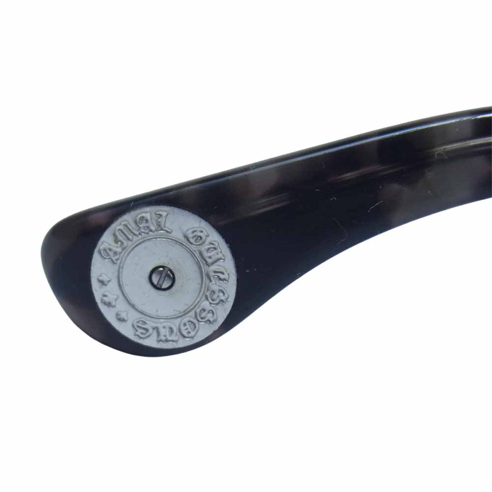 A&G エーアンドジー 度入り アイウェア 眼鏡 サングラス ブラック系 58-15-130【中古】