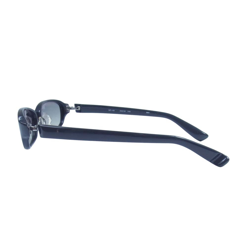 フォーナインズ NP-40 度入り アイウェア 眼鏡 サングラス チャコール系 55□16 140【中古】